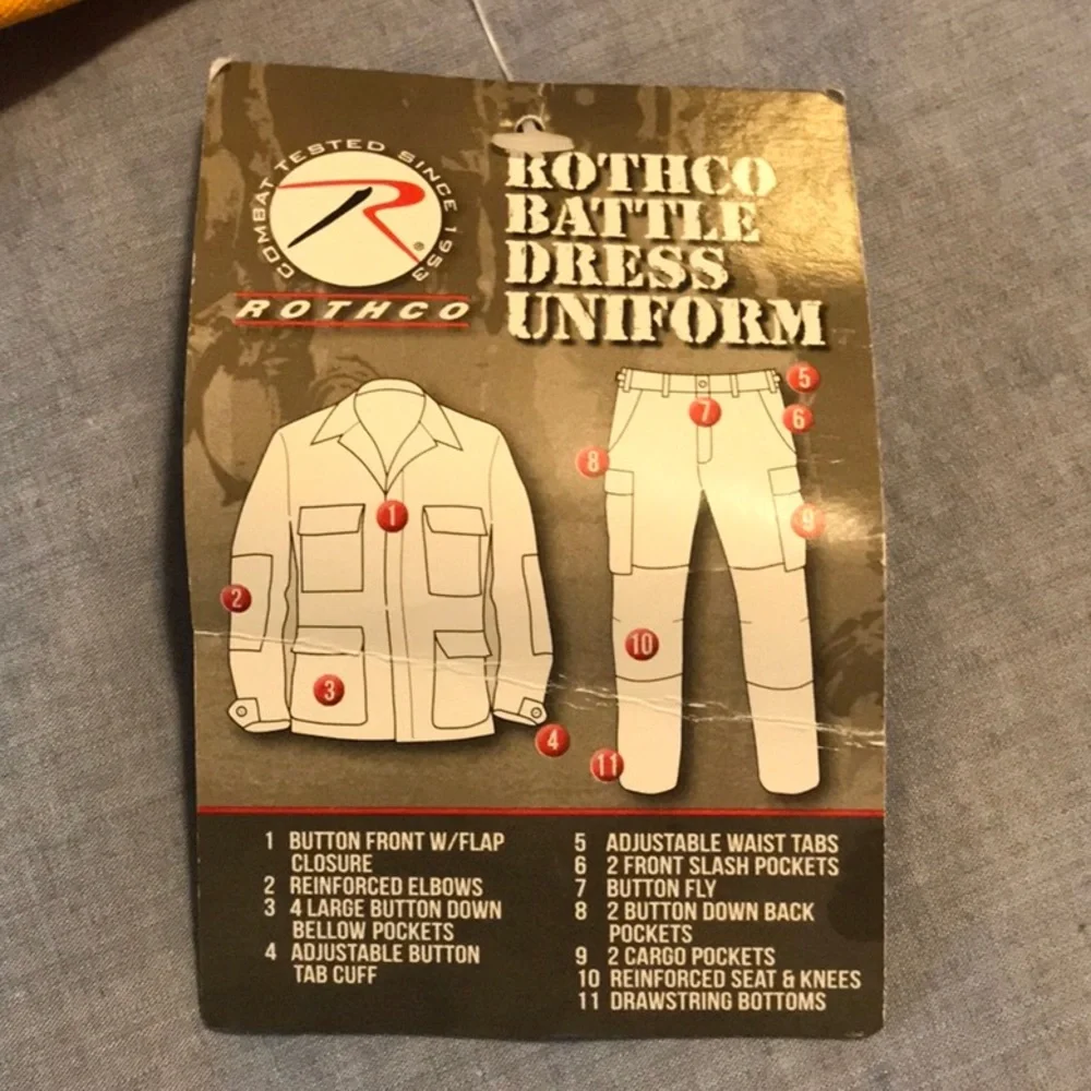 Rothco Patchwork Camouflage Cargo Pants - Picture 4 of 4